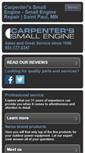 Mobile Screenshot of carpentersmallenginemn.com